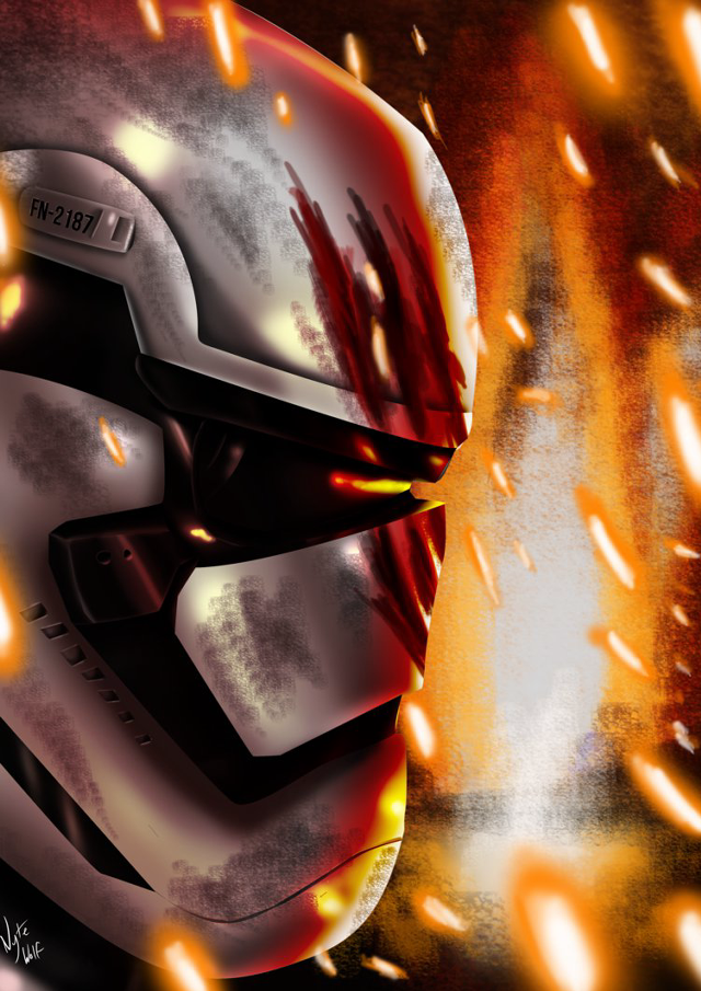 Helmet flames fire background image free wallpaper for mobile - medium preview image