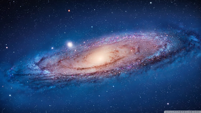 Colorful spiral galaxy stars blue #5 free wallpaper for desktop - medium preview image