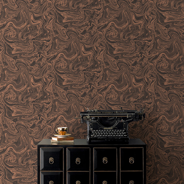 Black cabinet typewriter brown swirl free wallpaper for tablet - medium preview image