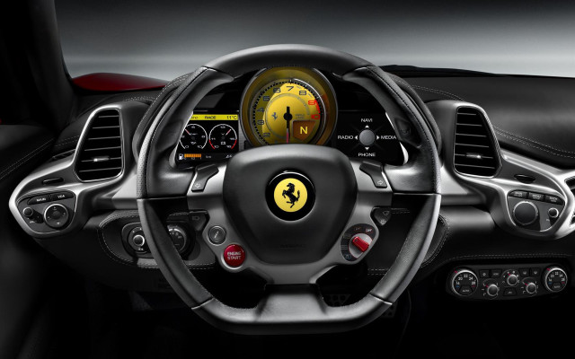 Car dashboard steering wheel dash #3 free wallpaper for desktop - medium preview image