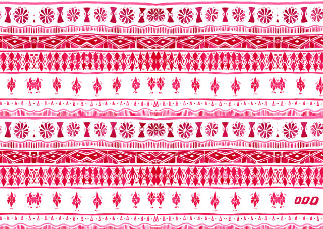 Red white pattern stripe side free wallpaper for desktop - medium preview image