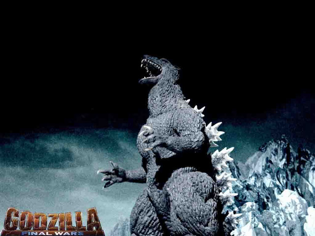 Godzilla mountain mouth open wide free wallpaper for desktop - medium preview image