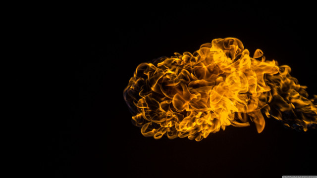 Yellow smoke black background abstract free wallpaper for desktop - medium preview image
