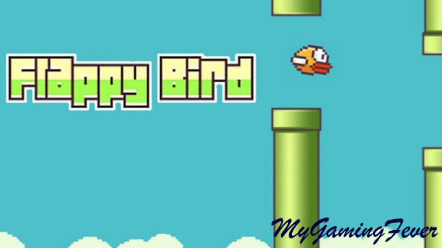 Flap bird flying over game free wallpaper for desktop - medium preview image