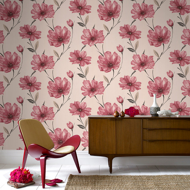 Room dresser pink flowers wallpaper free wallpaper for tablet - medium preview image