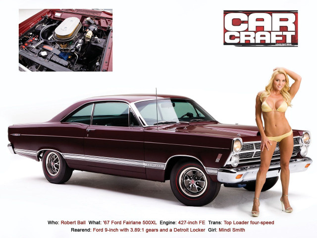 Woman bikini car engine background free wallpaper for desktop - medium preview image