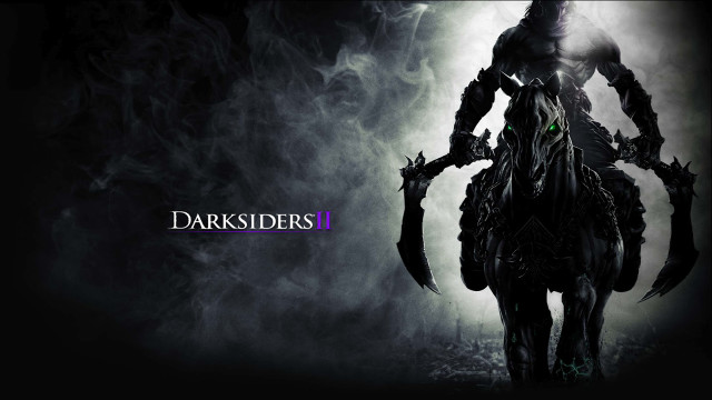 Darksider character smoke hands on free wallpaper for desktop - medium preview image