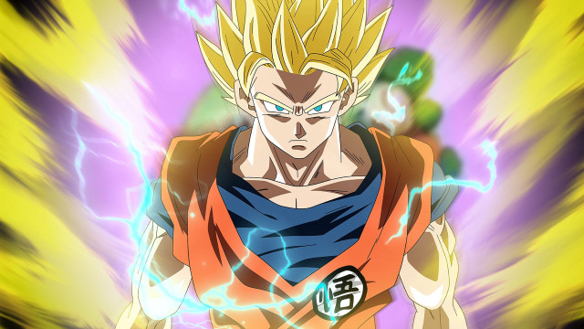 Super saiyan dragon ball artist free wallpaper for desktop - medium preview image