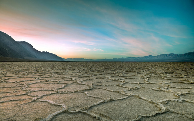 Desert landscape mountains blue sky #3 free wallpaper for desktop - medium preview image