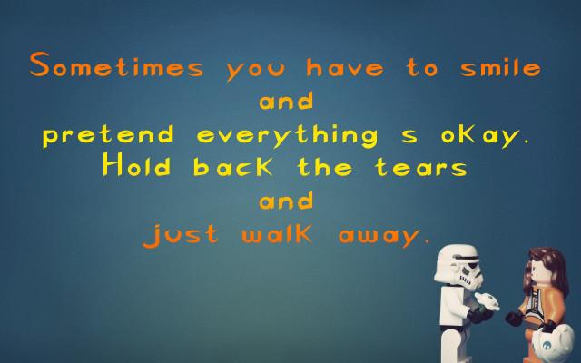 Star wars stormtrooper parody blue free wallpaper for desktop - medium preview image