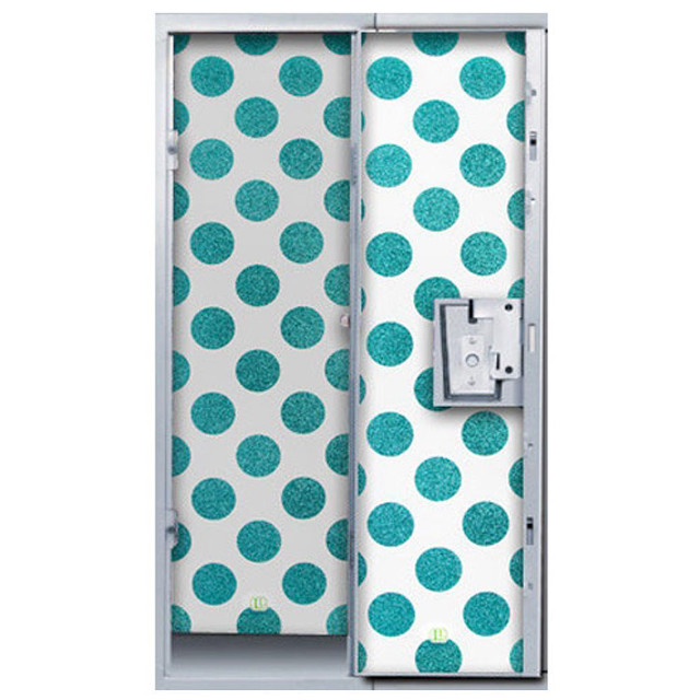 White blue locker green polka free wallpaper for tablet - medium preview image