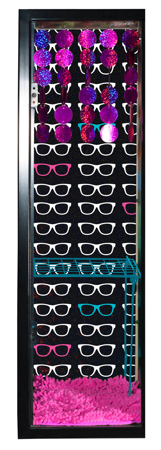 Glasses display case pink carpet free wallpaper for mobile - medium preview image