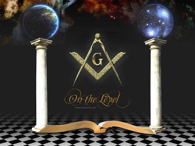 Masonic bookmark star illusionism abstract free wallpaper for desktop - medium preview image