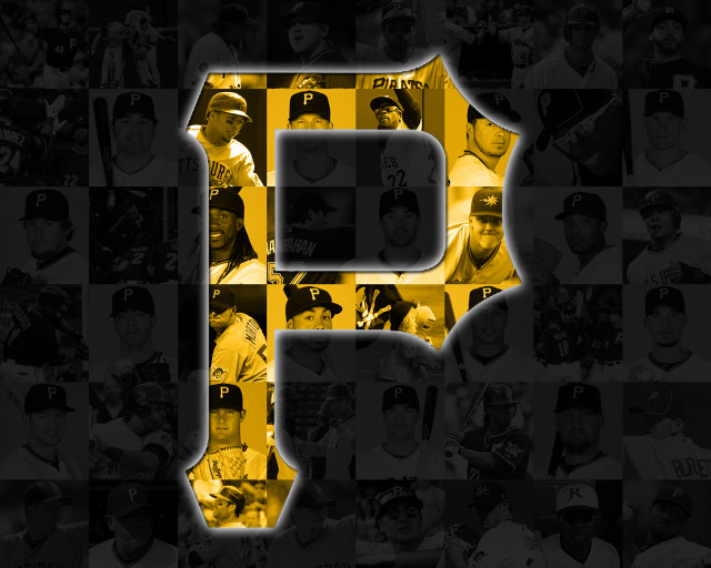 Baseball players collage letter p free wallpaper for desktop - medium preview image