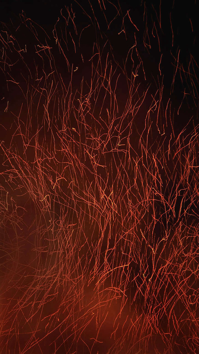 Red firework night sky black free wallpaper for mobile - medium preview image