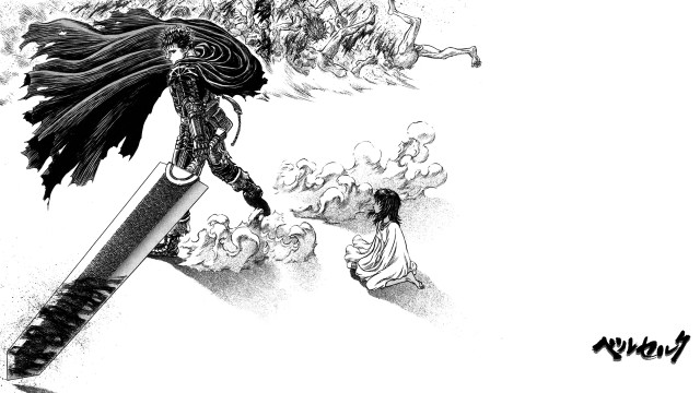 Woman sword man horse drawing free wallpaper for desktop - medium preview image