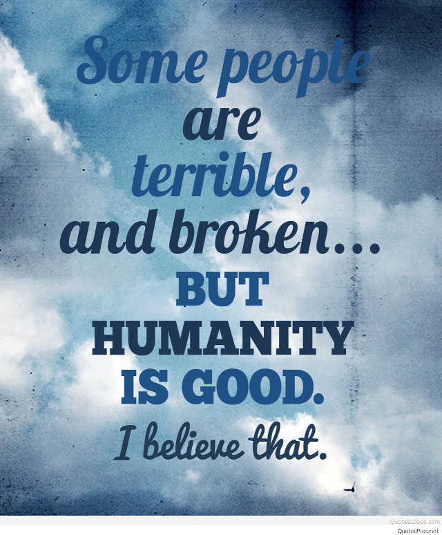 Sky clouds quote human rights free wallpaper for mobile - medium preview image