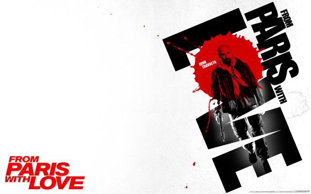 Man black jacket red paint free wallpaper for desktop - medium preview image