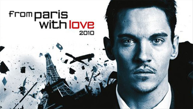 Man suit tie gun eiffel free wallpaper for desktop - medium preview image