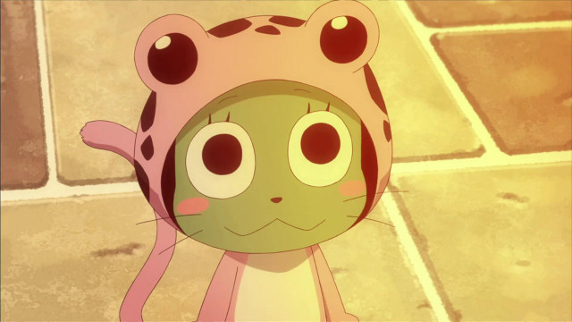 Cartoon character pink hat green #3 free wallpaper for desktop - medium preview image