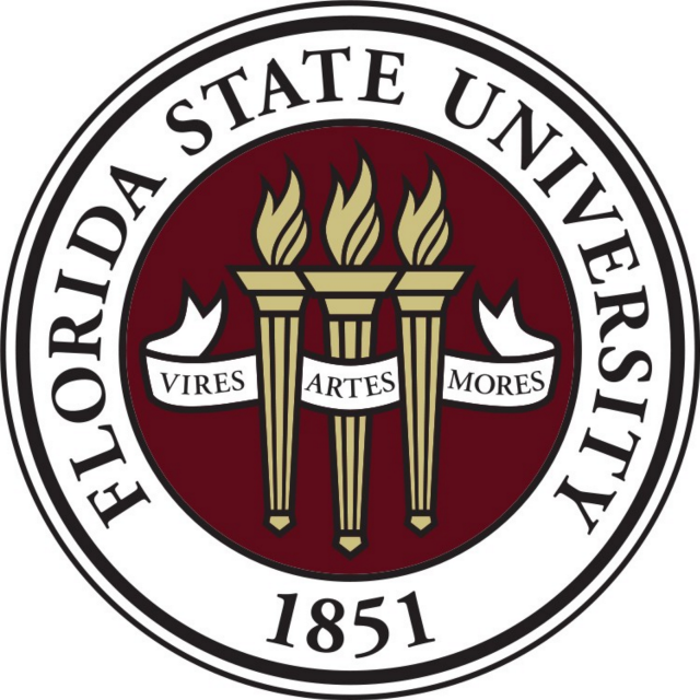Florida state university seal flames free wallpaper for tablet - medium preview image