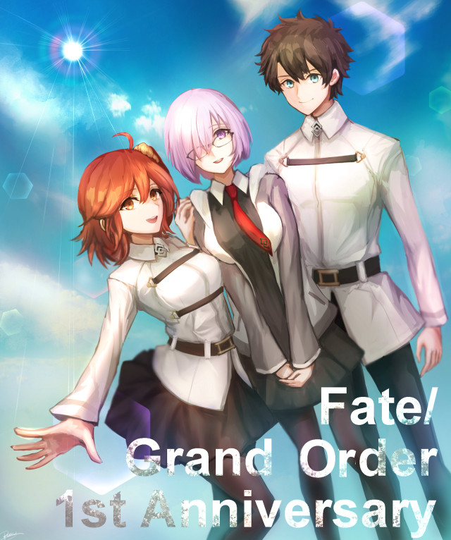 Couple sky anniversary fate grand free wallpaper for mobile - medium preview image