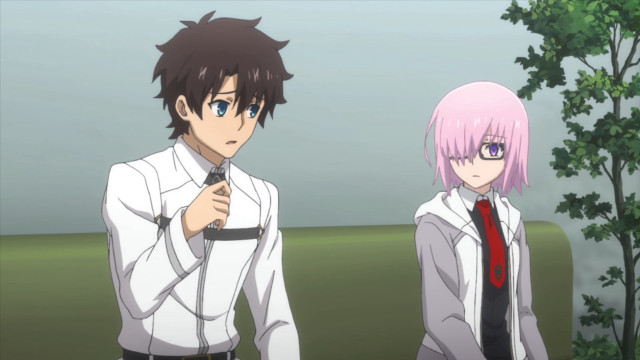 Anime characters field trees sky free wallpaper for desktop - medium preview image