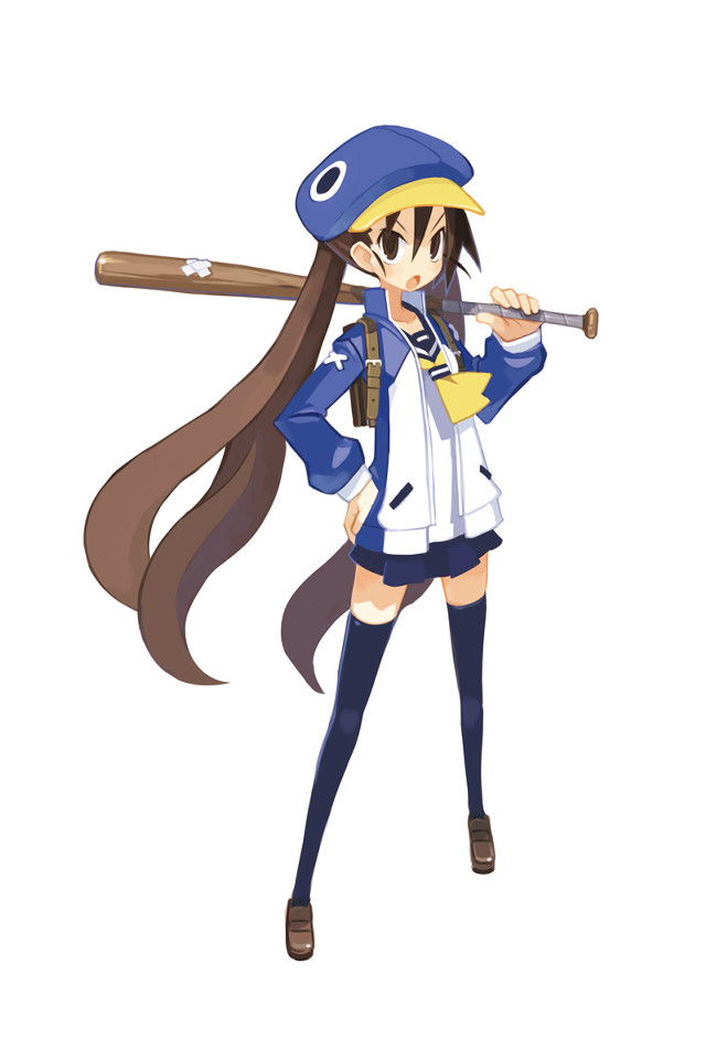 Woman blue uniform holding baseball free wallpaper for mobile - medium preview image