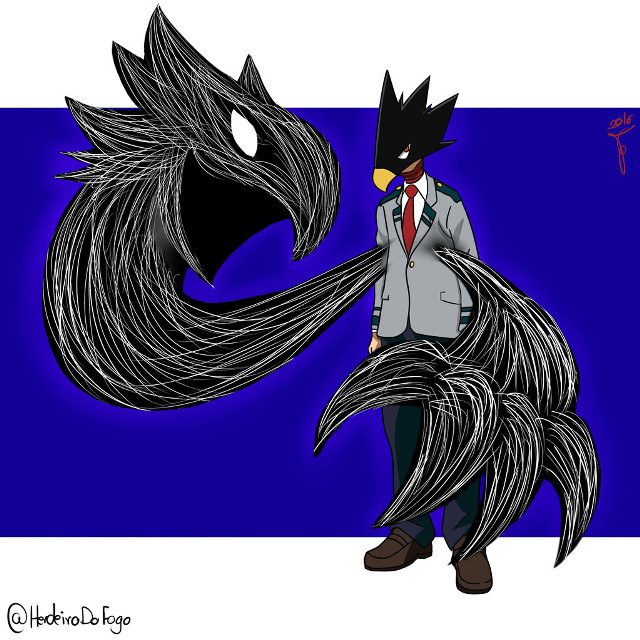 Cartoon man bird head suit free wallpaper for tablet - medium preview image