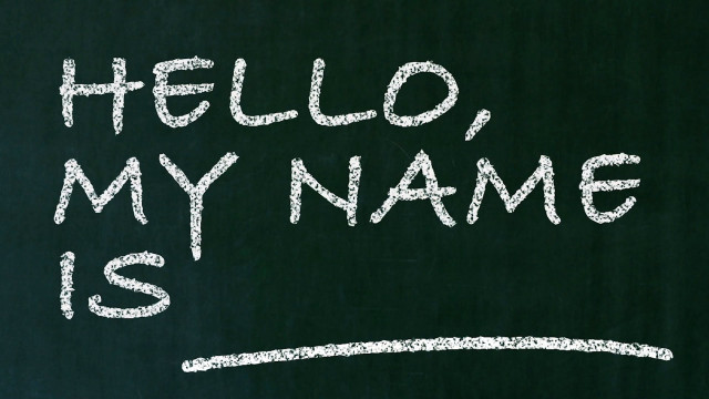 Hello chalkboard with the words free wallpaper for desktop - medium preview image