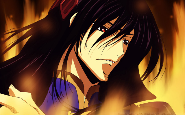 Woman longhair blue shirt flames free wallpaper for desktop - medium preview image