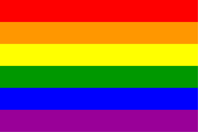 Rainbow flag white background red #2 free wallpaper for desktop - medium preview image