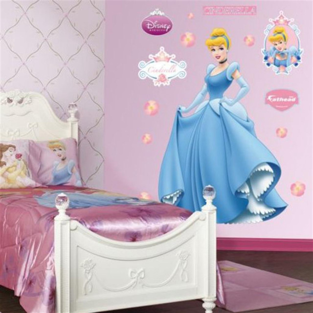 Princess bedroom pink wallspread magical free wallpaper for tablet - medium preview image