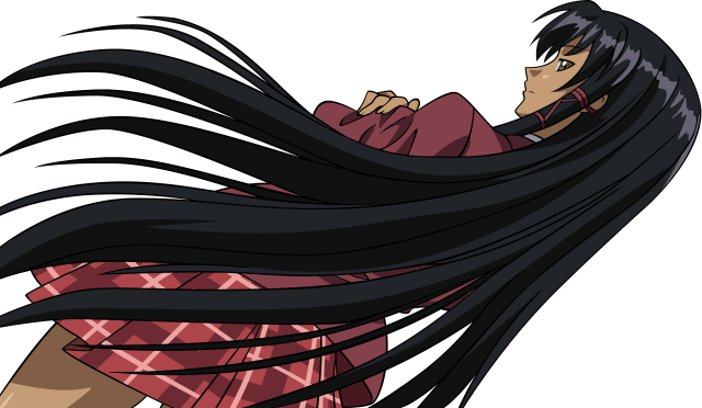 Woman long black hair dancing free wallpaper for desktop - medium preview image