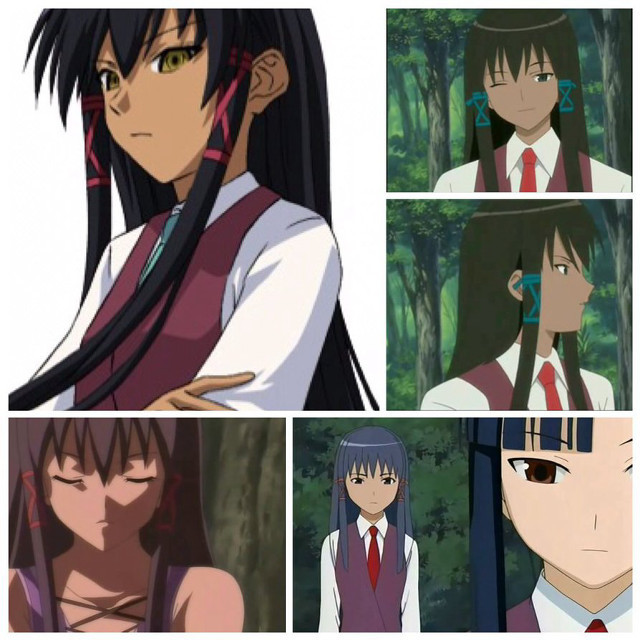 Anime girl long hair man free wallpaper for tablet - medium preview image