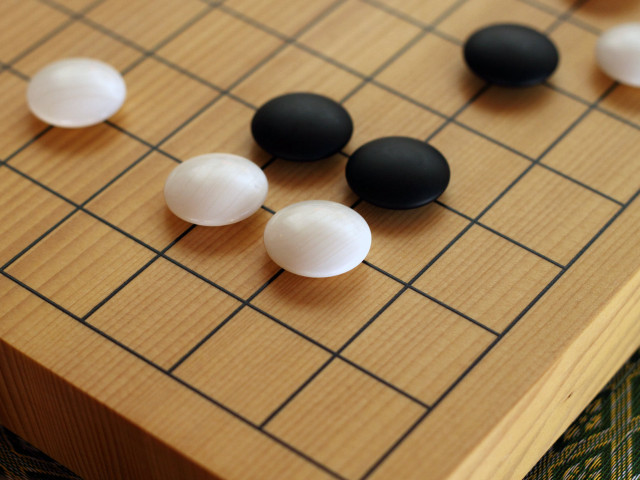 Go board game fence tatami free wallpaper for desktop - medium preview image