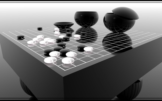Checkers balls table black vase free wallpaper for desktop - medium preview image