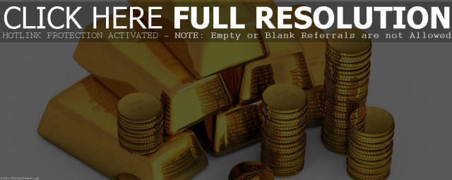 Gold coins pile click here free wallpaper for desktop - medium preview image
