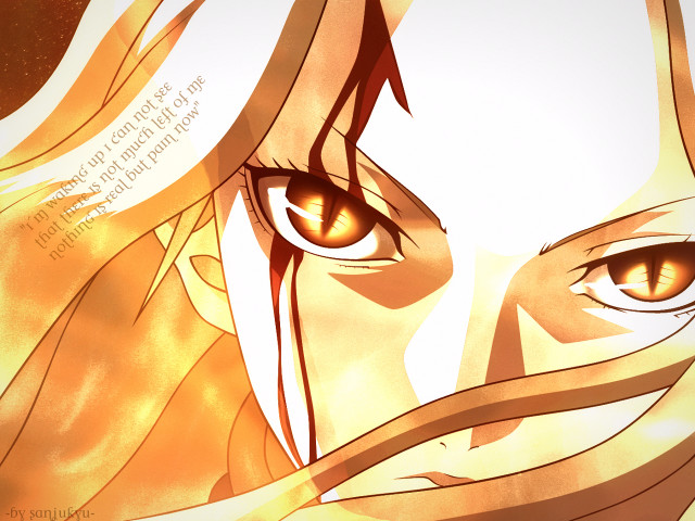 Close up woman yellow eyes free wallpaper for desktop - medium preview image