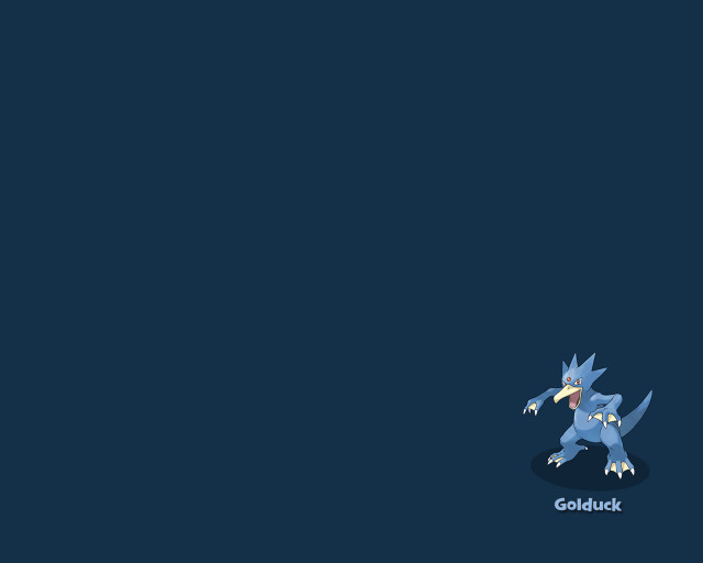 Cartoon character dark blue background free wallpaper for desktop - medium preview image
