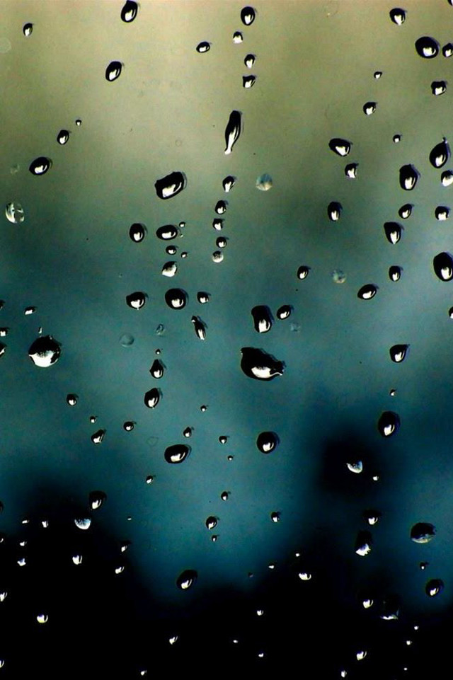 Window rain drops clouds sky #2 free wallpaper for mobile - medium preview image