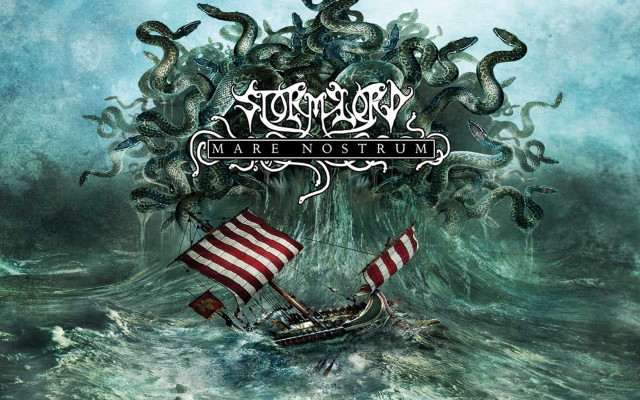 Boat flag water tentacles banner free wallpaper for desktop - medium preview image