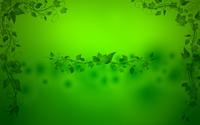 Green background leaves vines nature free wallpaper for desktop - medium preview image