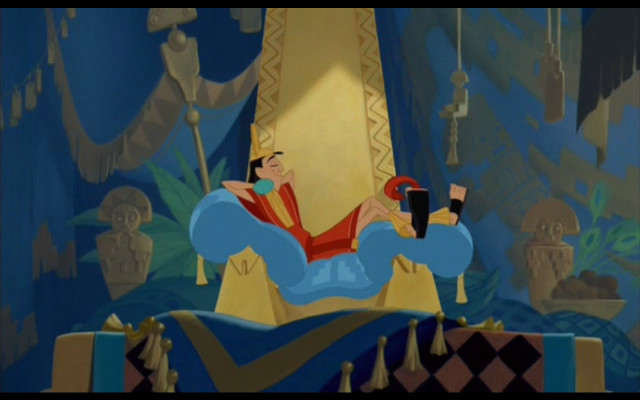 Cartoon man couch room painting free wallpaper for desktop - medium preview image