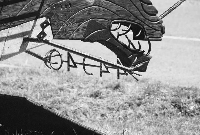 Bench metal handle grass closeup free wallpaper for desktop - medium preview image