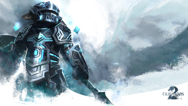 Futuristic man snow sword helmet free wallpaper for desktop - medium preview image