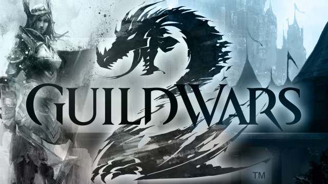 Guild wars dragon castle logo free wallpaper for desktop - medium preview image