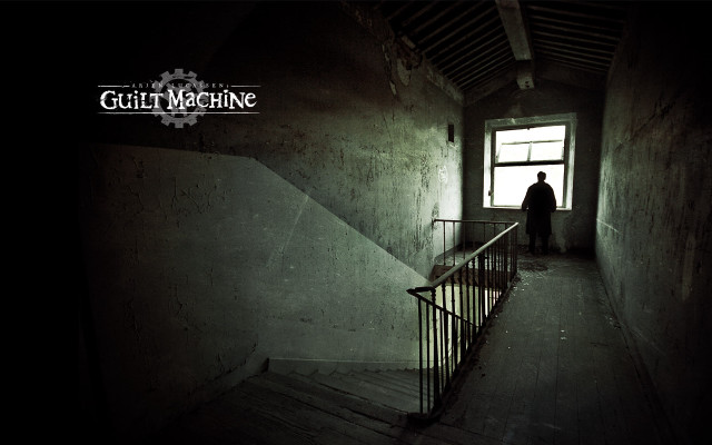 Man stairwell dark room window free wallpaper for desktop - medium preview image