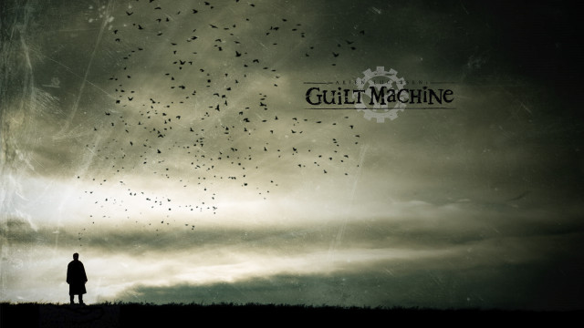 Man field birds flying sky free wallpaper for desktop - medium preview image