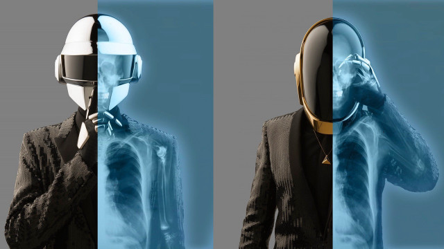 Man suit helmet blue cyberpunk free wallpaper for desktop - medium preview image